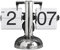 Serlium Digitale Flip-Down-Uhr, Digitale Retro-Flip-Down-Uhr, Minimalistische Einzelfuß-mechanische Auto-Flip-Uhr, Schreibtischuhr Für Zuhause Und Wohnzimmer(#2)