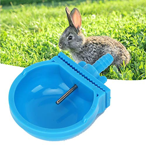Rabbit Water Bottle, Rabbit Water Dispenser, 10 Sets Rabbit Drinker Drinking Feeding Bowl Farm Cage Accessories, Rabbit Feeder Supplies for Rodent Animal