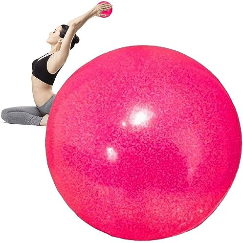 Tsffae Explosionsfestes Rhythmischer Gymnastik Ball Übung Ball Yoga Ball Für Kinder Übung Sportwettbewerb Langlebiger Gymnastik Training Ball
