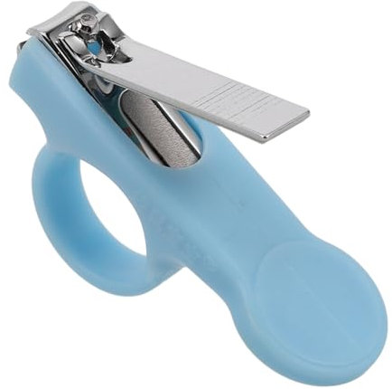 COOPHYA Nagelschneider Für Neugeborene Ergonomischer Nagelpflege-clipper Mit Süßem Design Sicher Und Einfach Zu Bedienen Für Kleinkinder Und Junge Mädchen Sanftem Blau