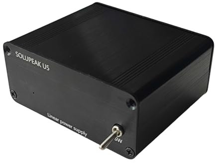 SOLUPEAK Alimentatore lineare CC LPS a basso rumore DC 5V 1.2A convertitore adattatore esterno PSU U5-230ver
