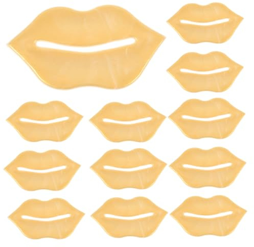LRXIYODE Mascarilla Labial Hidratante y Exfoliante de Gel Colágeno para Mujeres, 30 Piezas, Delicada y Nutritiva para Labios Secos en Invierno