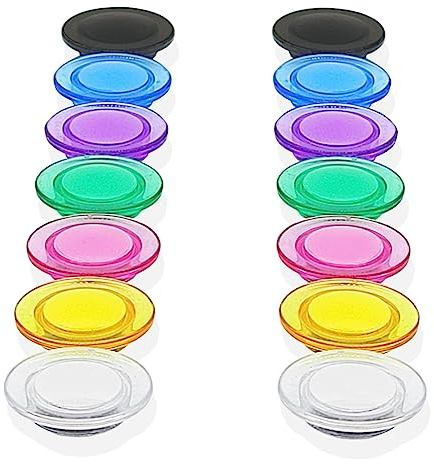 ZDZBLX Magneti multi colore frigorifero, 14 pezzi, magneti per lavagna e artigianato