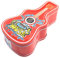 Amosfun Spardose in Gitarrenform, Metall, Spardose, zufälliger Stil, Rot/Schwarz