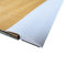 Melairya 5m Bodenübergangsstreifen, Selbstklebende Teppich- und Bodenbelagsübergänge, Kantenschutzstreifen, PVC-Schwellenübergänge (Blanco, Size : Style B)