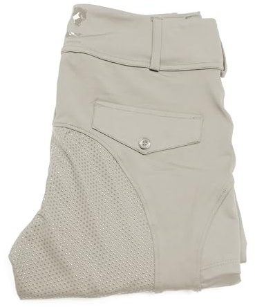 Oypla Coco Equestrian Grey Ladies Horse Riding Jodhpurs Leggings - M