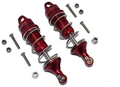 GPM for LOSI 1/10 LASERNUT Tenacity Ultra 4 Rock TACER-LOS03028 Aluminum Alloy Thick Spring and Shock Needle Midpoint 86mm Front Shock