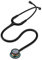 3M Littmann Classic III Stethoskop mit Gratis Gravur und Penlight (Schwarz/Rainbow Edition)