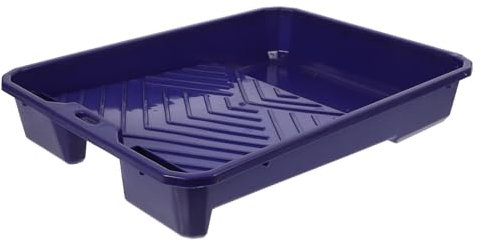 SHINEOFI Bandeja De Pintura De Plástico Pequeña para Acuarela Bandeja para Pintar Paredes Proyectos De Mejoras del Hogar Hecha De Material Plástico Resistente para Usar Paleta De Pintura y