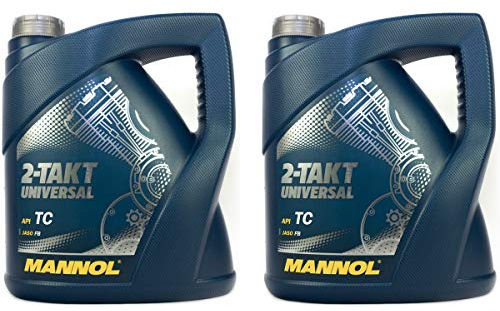 Motorenöl 2-Takt Universal Motoröl MANNOL API TC 8 Liter
