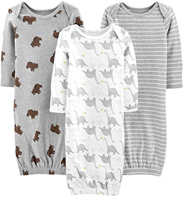 Simple Joys by Carter's Baby Boys' 3-Pack Cotton Sleeper Gown