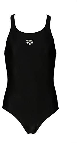 ARENA Girl's LTS Y Junior Youth WaterFeel One Piece Swimsuit, Black, 22