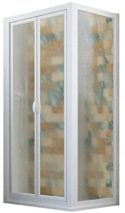 Cabina de ducha salón 70 x 70 AP. 70 cm H 190 de acrílico mod. Delta Duo