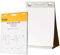 KAV Tabletop Self Stick Flipchart Paper Pad with Plain Perforated 20 Sheets for Office, Presentation, Restaurant, School Home, and Kitchen Notes - 70 g/m² Paper, 58.5 x 50cm