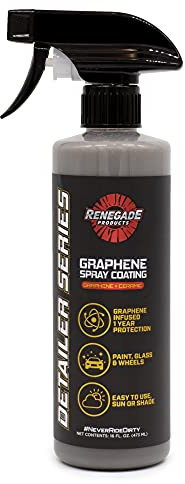 Renegade Products Graphene Spray Coating with Sio2, 1 Year Coating for Enthusiasts and Professionals