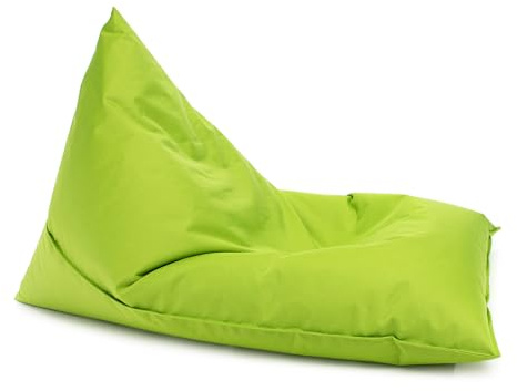 Ecopuf Lazy Pouf Cuscinone S Sittsäck i polyestertyg Antislitage Vattentät för både inomhus och utomhus 80X130 Cm fylld med polystyren