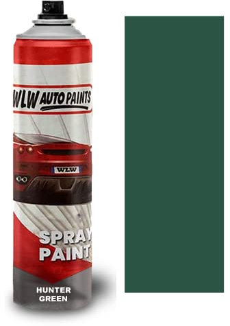 Xtremeauto Direct To Rust Hunter Green Satin Multi Surface Spray Paint - For Use On Wood Metal Plastic PVC UPVC Ceramic And Rusted Surfaces - 400ml