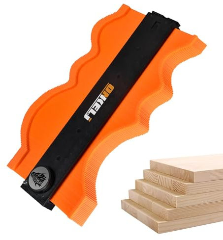 Strumento di profilo calibro contorno: strumento di tracciamento, duplicatore calibro contorno | Strumento di copia di precisione regolabile, duplicatore multi-profilo Regalo