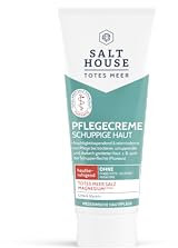 SALTHOUSE Mar Morto Crema per la cura della pelle secca, squamosa e arrossata, con sale Mar Morto, magnesio, urea e glicerina, adatta anche per psoriasi, 75 ml