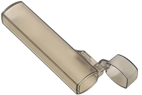 Boîte à cure-dents – Transparente – Porte-cure-dents | Poche transparente | Étui compact pour cure-dents | Mini rangement pour cure-dents avec couvercle pour pique-nique, camping en plein air