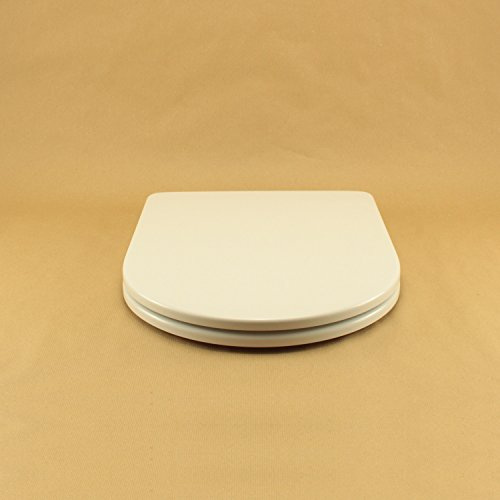 Toilettensitz für VILLEROY & BOCH O.NOVO Duroplast Weiß Scharnier Edelstahl normal oder langsam, Soft Close