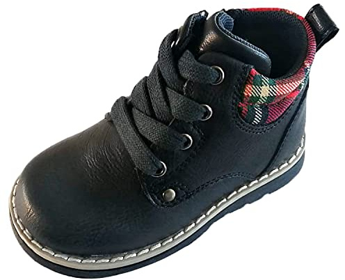 Chicco, Botas Niño con Cierre Lateral y Cordones, Botines Cómodos, Flexibles y Transpirables, Ideales para Otoño e Invierno, Zapatos Niño y Chico, Designed in Italy