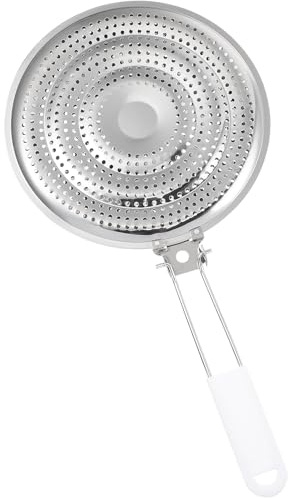 DECHOUS Pot Holders Stove Insulation Pad Heat Diffuser Induction Plate Heat Diffuser for Glass Cooktop Coffee Pot Flame Guard Heat Converter Disk Thicken Protector Stainless Steel