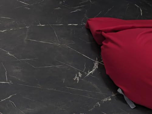 PVC Bodenbelag Vinylboden in Marmor Optik dunkel, Zuschnitt (2m breit, 3m lang)