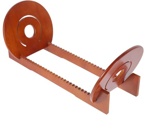 Angoily Support De CD pour Maison Étagère Affichage pour Disques Vinyles Support De Rangement pour CD Et Albums De Bureau