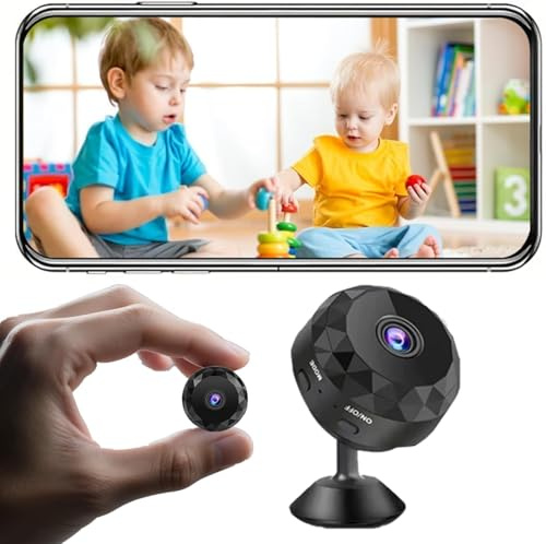 beseloa Hidden Camera - WiFi Mini Wireless Security Camera, Perfect for Indoor and Outdoor Security and Pet/Baby Monitoring​