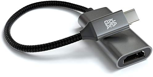 JAMEGA – USB C zu HDMI Adapter | 4K@30Hz USB Typ C zu HDMI Adapter (Thunderbolt 3 kompatibel) kompatibel mit Surface Book 2, Huawei UVM