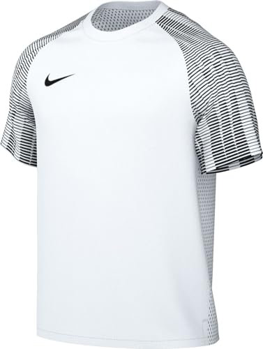 NIKE DH8031-104 M NK DF Academy JSY SS T-Shirt Men's White/Black/Black Size S