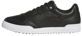 adidas Men's RETROCROSS 25 Spikeless Golf Shoes, core Black/FTWR White/GUM5, 9 UK