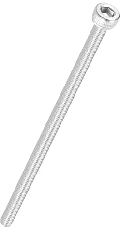 Kozelo 20 Stück Zylinderschrauben mit Innensechskant - [M3-0,5 x 60mm] 304 Edelstahl Vollgewinde Allen Innensechskant Antrieb für Elektromotor 3D-Druck Lüfter Motorenaustausch, Silber