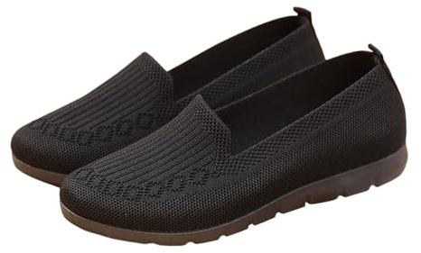 Chaussures bateau pour femme - Chaussures en tissu pour femme - Chaussures de sport à enfiler - Chaussures de loisirs - Chaussures d'été - Chaussures de jogging - Chaussures de randonnée - Chaussures