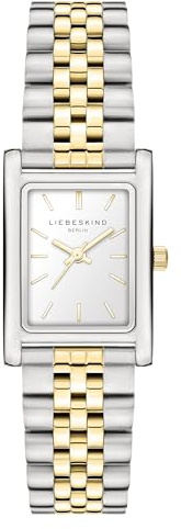 Liebeskind Berlin Damen Armbanduhr LT-0479-MQ Edelstahl in Bicolor Silber/IP Gold am Edelstahlband