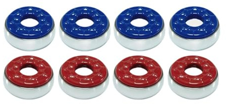 Sand Curling Replacement for Home Game Indoor Outdoor,Black White