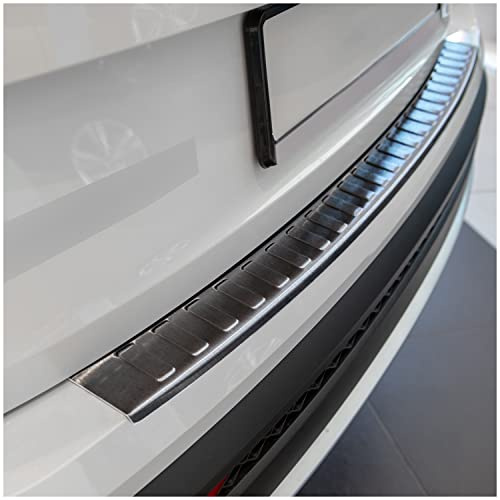 tuning-art L370 Edelstahl Ladekantenschutz passend für Seat Tarraco 2018-2024, Farbe:Anthrazit