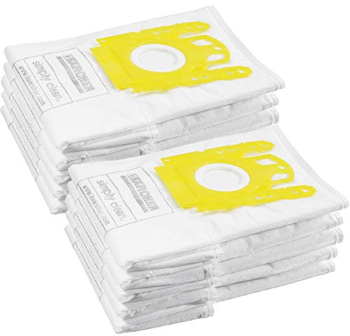 2 x KÄRCHER Vliesfilterbeutel für Staubsauger 5 Stück