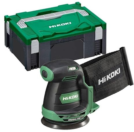 Ponceuse orbitale 18V Ø125 mm (Produit seul) en coffret - HIKOKI SV1813DAW2Z