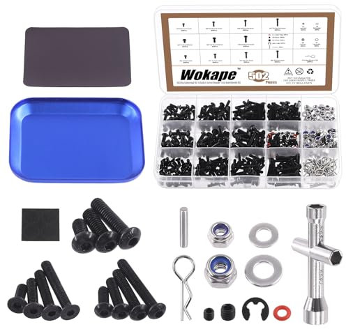 Wokape Assortiment de 502 vis universelles RC