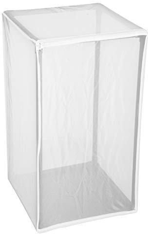 Cage en Maille à Insectes pour Habitats de Reproduction de Papillons, Accessoire de Serre 42x42x77cm