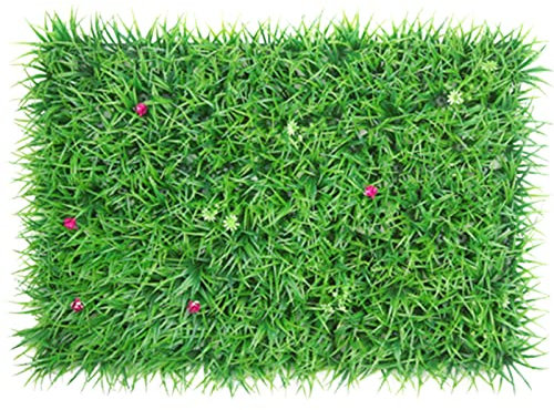 Paneles de césped Artificial para Fondo de Pared, 24 Piezas, Paneles de boj para Pared, Paneles de seto de privacidad de boj sintético Engrosado, decoración para Fiestas, Bodas, jardín, cerc
