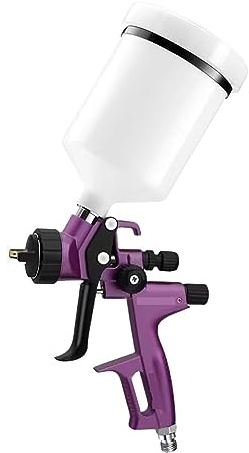 Spray Gun High Atomization Sheet Metal Car Furniture Maintenance Environmental Protection Low Pressure Manual Spray Gun 1.3 Cup 600ml