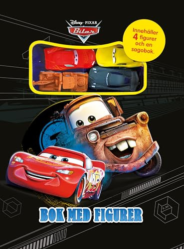 Disney - Cars (4 figurer och bok)