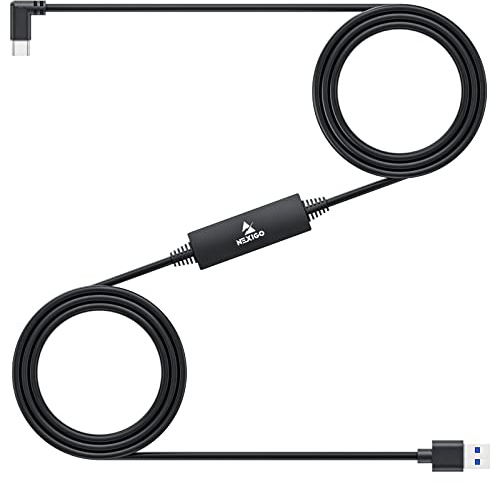 NexiGo Link Kabel 16 Fuß für Oculus Quest, USB A auf USB C, USB 3.2 Gen1, Schnelllade- und 5Gbps High-Speed-Datenübertragungskabel, kompatibel für Quest 2 und Oculus Quest Headset