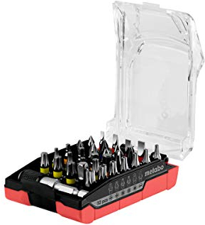 Metabo Akku-Bit-Box – 626696000 – Vielseitiges Bit-Set für präzise Arbeiten – 32-teilig