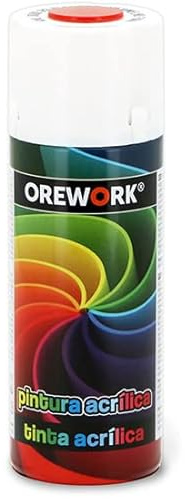 Spray pintura Orework RAL 7011 400 ml gris hierro
