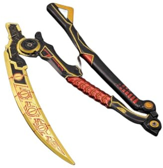 Superbuybox Game Apex Revenant heirloom Death Grip Foldable 12'' Model Action Figures Game Toys Collection Keychain Gift Desk Decoration Backpack Pendant Gift, Multicolor, L