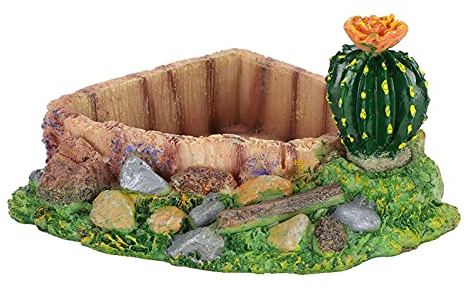 Bol d'eau pour Reptiles, Plat d'alimentation, Surface vitrée écologique, matériau en résine Non Toxique, lézard, Serpent, Tortue, Nourriture pour Animaux de Compagnie, récipient